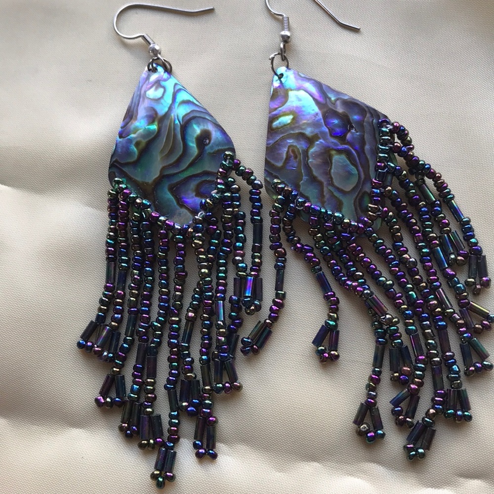 Shell earrings - Picture 2 of 4